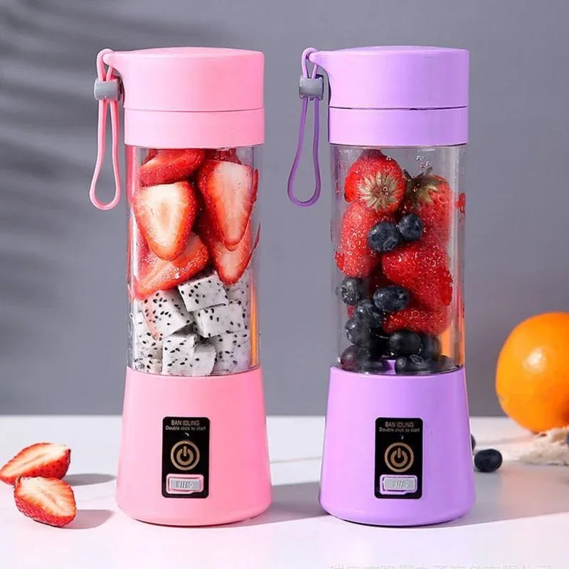 Portable Juicer Blender – USB Rechargeable Smoothie & Shake Maker