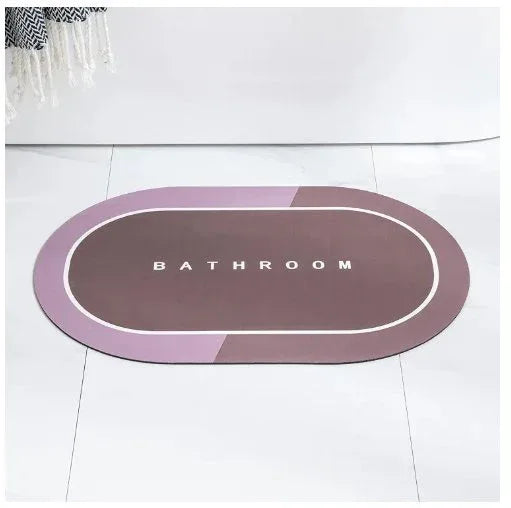 Super Absorbent Waterproof Bathroom Floor Mat – Quick Dry & Non-Slip